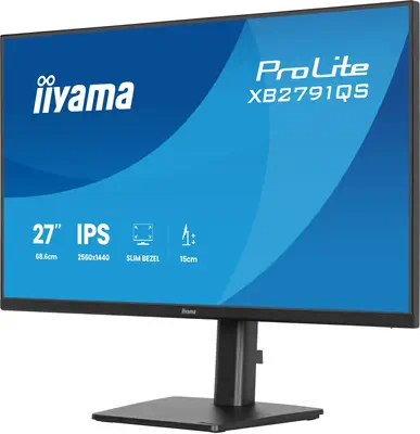 iiyama ProLite XB2791QS-B1 écran plat de PC 68,6 cm (27") 2560 x 1440 pixels Quad HD LED Noir - Ecran Ordinateur - visuel 7
