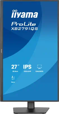 iiyama ProLite XB2791QS-B1 écran plat de PC 68,6 cm (27") 2560 x 1440 pixels Quad HD LED Noir - Ecran Ordinateur - visuel 4