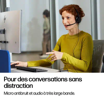 Micro Classic-casque filaire USB monaural HP Poly Mission 415 Classic (en vrac) - Casque Micro - visuel 7