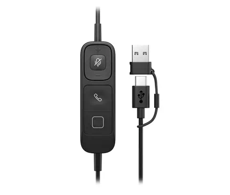Micro-casque filaire USB binaural HP Poly Mission 425 (en vrac) - Casque Micro - visuel 10
