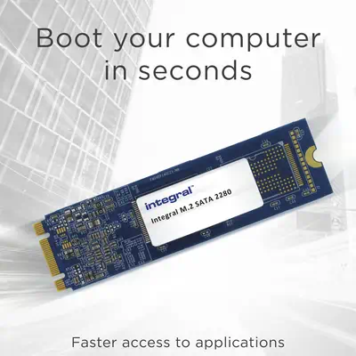 Integral INSSD128GM280 disque SSD 128 Go M.2 Série ATA III 3D TLC NAND - Disque dur SSD - visuel 4