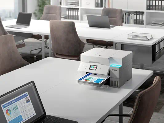 Epson EcoTank ET-4956 Jet d'encre A4 4800 x 1200 DPI 35 ppm Wifi - Multifonctions Jet d'encre - visuel 2