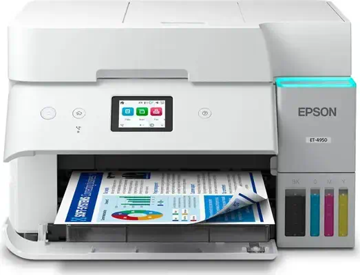 Epson EcoTank ET-4956 Jet d'encre A4 4800 x 1200 DPI 35 ppm Wifi - Multifonctions Jet d'encre - visuel 1