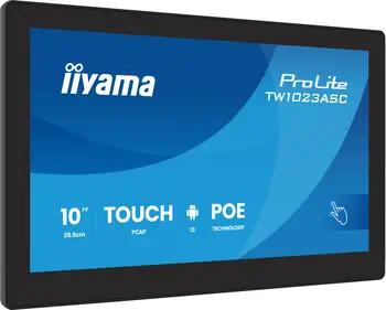 iiyama TW1023ASC-B3P Écran d'affichage dynamique En forme de kiosk 25,6 cm (10.1") Wifi 385 cd/m² WX meilleur prix