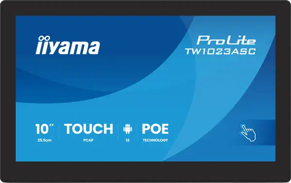 iiyama TW1023ASC-B3P Écran d'affichage dynamique En forme de kiosk 25,6 cm (10.1") Wifi 385 cd/m² WX - Unité Centrale - visuel 2