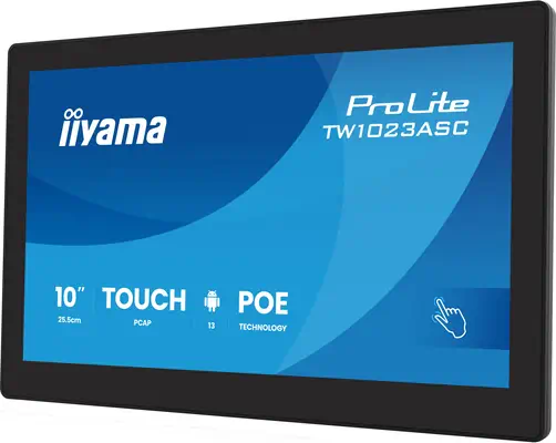 iiyama TW1023ASC-B3P Écran d'affichage dynamique En forme de kiosk 25,6 cm (10.1") Wifi 385 cd/m² WX - Unité Centrale - visuel 3