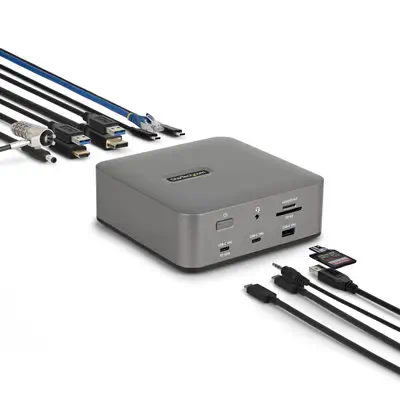 Dock Thunderbolt 5, Double 8K 60Hz, Triple 4K pour Windows, Jusqu'à Double 6K 60Hz pour Mac - Statio - StarTech - Station d'accueil pour portable - visuel 2