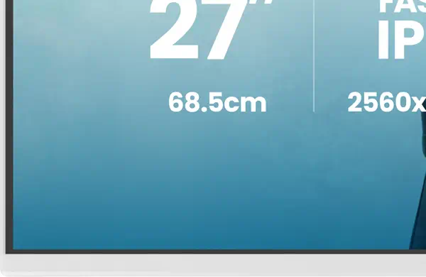 iiyama G-MASTER GB2771QSU-W1 écran plat de PC 68,6 cm (27") 2560 x 1440 pixels Wide Quad HD Blanc - Ecran Ordinateur - visuel 10