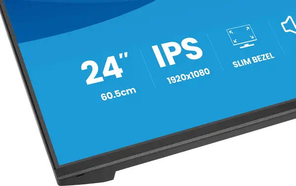 iiyama ProLite X2491HS-B1 écran plat de PC 60,5 cm (23.8") 1920 x 1080 pixels Full HD LCD Noir - Ecran Ordinateur - visuel 9