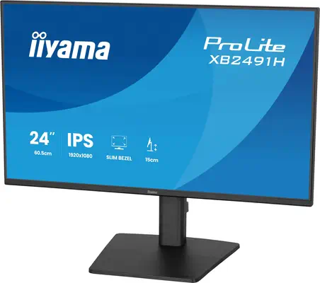 iiyama ProLite XB2491H-B1 écran plat de PC 60,5 cm (23.8") 1920 x 1080 pixels Full HD LCD Noir - Ecran Ordinateur - visuel 7