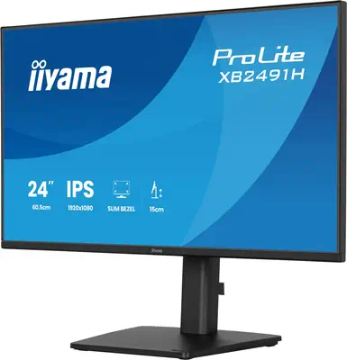 iiyama ProLite XB2491H-B1 écran plat de PC 60,5 cm (23.8") 1920 x 1080 pixels Full HD LCD Noir - Ecran Ordinateur - visuel 6