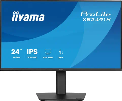 iiyama ProLite XB2491H-B1 écran plat de PC 60,5 cm (23.8") 1920 x 1080 pixels Full HD LCD Noir - Ecran Ordinateur - visuel 3