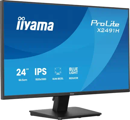 iiyama ProLite X2491H-B1 écran plat de PC 60,5 cm (23.8") 1920 x 1080 pixels Full HD LCD Noir - Ecran Ordinateur - visuel 4