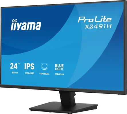 iiyama ProLite X2491H-B1 écran plat de PC 60,5 cm (23.8") 1920 x 1080 pixels Full HD LCD Noir - Ecran Ordinateur - visuel 5