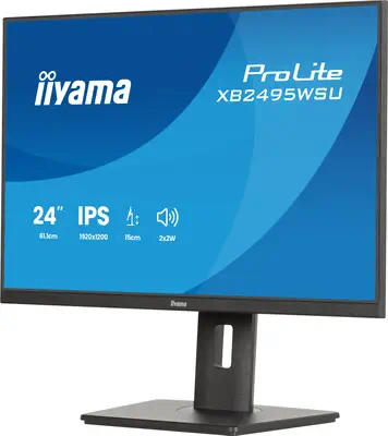 iiyama ProLite XB2495WSU-B1 écran plat de PC 61,2 cm (24.1") 1920 x 1200 pixels Full HD LCD Noir - Ecran Ordinateur - visuel 6