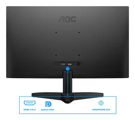 AOC B3 Q24B36X écran plat de PC 60,5 cm (23.8") 2560 x 1440 pixels Quad HD LED Noir - Ecran Ordinateur - visuel 3