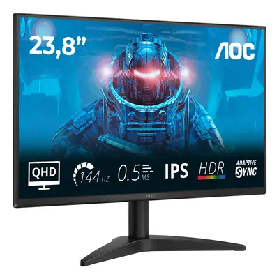 AOC B3 Q24B36X écran plat de PC 60,5 cm (23.8") 2560 x 1440 pixels Quad HD LED Noir - Ecran Ordinateur - visuel 2