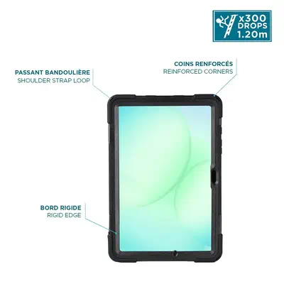 Mobilis 072010 étui pour tablette 22,1 cm (8.7") Housse Noir - Etui et Housse - visuel 4