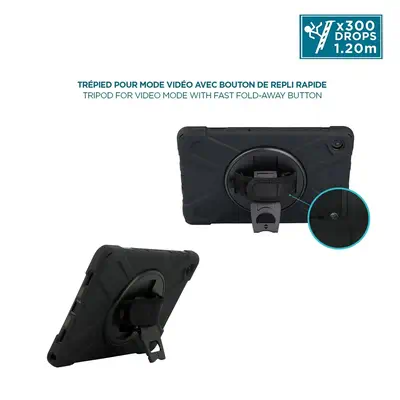 Mobilis 072010 étui pour tablette 22,1 cm (8.7") Housse Noir - Etui et Housse - visuel 6