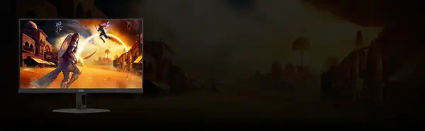 AOC G4 27G4ZRE écran plat de PC 68,6 cm (27") 1920 x 1080 pixels Full HD LED Noir, Rouge - Ecran Ordinateur - visuel 4