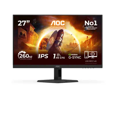 AOC G4 27G4ZRE écran plat de PC 68,6 cm (27") 1920 x 1080 pixels Full HD LED Noir, Rouge - Ecran Ordinateur - visuel 1