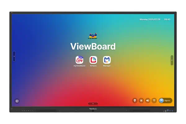 IFP 86IN 4K ANDROID 16 EDLA 64 - Viewsonic - Ecran Numérique Interactif - visuel 2