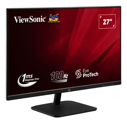 Viewsonic VA2732-H-2 écran plat de PC 68,6 cm (27") 1920 x 1080 pixels Full HD LED Noir - Ecran Ordinateur - visuel 3