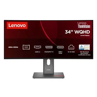 Lenovo ThinkVision T34WD-40 Moniteur - Ecran Ordinateur - visuel 1