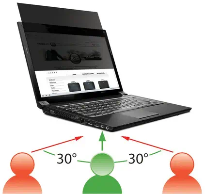 Mobilis 016227 filtre anti-reflets pour écran et filtre de confidentialité 33,8 cm (13.3") Ordinateu - Protection d'écran et Filtre - visuel 1