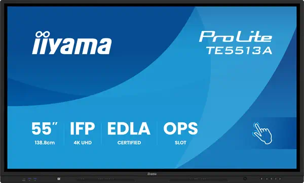 iiyama TE5513A-B2AG Écran d'affichage dynamique Écran plat interactif 138,7 cm (54.6") Wifi 500 cd/m - Affichage dynamique - visuel 2