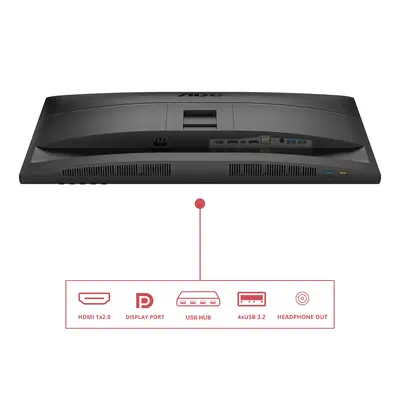 AOC E4 Q27E4CV écran plat de PC 68,6 cm (27") 2560 x 1440 pixels Quad HD LED Noir - Ecran Ordinateur - visuel 4