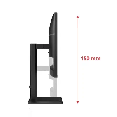 AOC E4 Q27E4CV écran plat de PC 68,6 cm (27") 2560 x 1440 pixels Quad HD LED Noir - Ecran Ordinateur - visuel 3