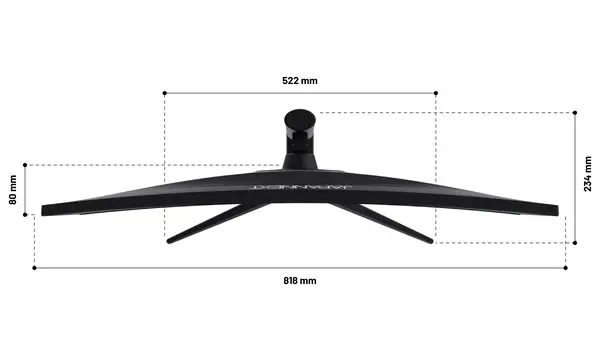 JN-IPS340UWQHD60C-C65W-HS - JAPANNEXT - Ecran Ordinateur - visuel 6