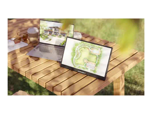 JAPANNEXT JN-MD-i156F-T-LE - Ecran nomade tactile 15.6p 1920x1080 FHD 60Hz - IPS - 300 cd/m2 - mini  - Ecran Ordinateur - visuel 1