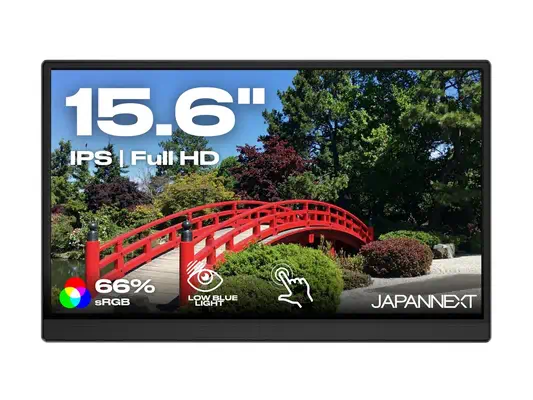 JAPANNEXT JN-MD-i156F-T-LE - Ecran nomade tactile 15.6p 1920x1080 FHD 60Hz - IPS - 300 cd/m2 - mini  - Ecran Ordinateur - visuel 2