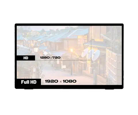 JAPANNEXT JN-MD-I156FHDR-T écran plat de PC 39,6 cm (15.6") 1920 x 1080 pixels Full HD LED Écran tac - Ecran Ordinateur - visuel 3