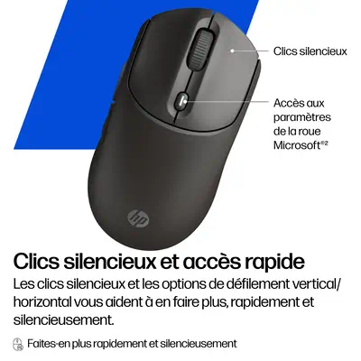 HP 405 Quiet Wireless Mouse - Souris - visuel 9