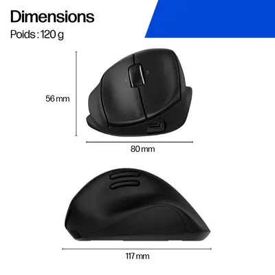 Souris ergonomique inclinable HP 725M - visuel 7