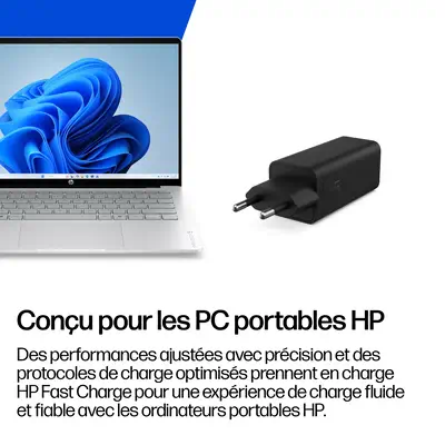 65W Gallium Nitride Wall Charger EURO SmartBuy - HP - Chargeur et alimentation - visuel 6