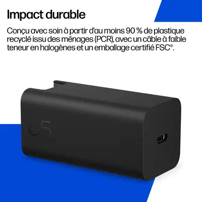 65W Gallium Nitride Wall Charger EURO SmartBuy - HP - Chargeur et alimentation - visuel 7
