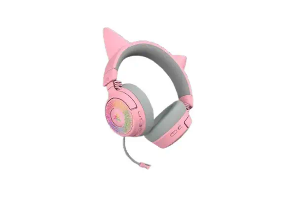 Kraken Kitty V3 Pro - Quartz - Razer - Casque Micro - visuel 3