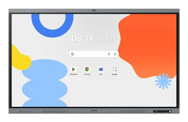 Samsung LH65WAFPLGC tableau blanc interactif 165,1 cm (65") 3840 x 2160 pixels Écran tactile Noir, G - Ecran Numérique Interactif - visuel 1