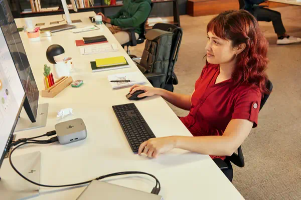 Clavier USB ultra-fin HP Bus v2 avec Smart Card - visuel 3