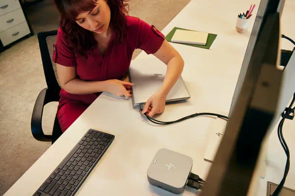 Clavier USB ultra-fin HP Bus v2 avec Smart Card - visuel 3