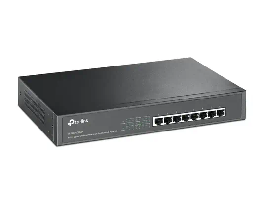 TP-Link TL-SG1008MP commutateur réseau Non-géré Gigabit Ethernet (10/100/1000) Connexion Ethernet, s - Switchs et Hubs - visuel 2