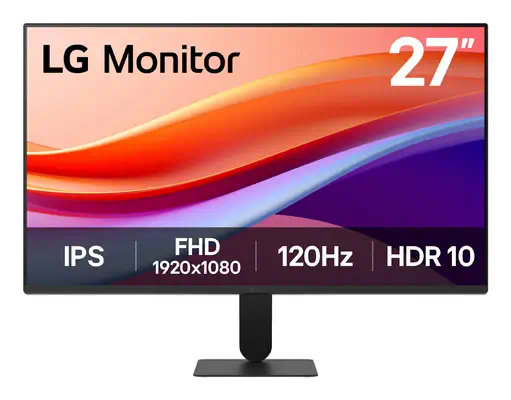 LG 27U411A-B écran plat de PC 68,6 cm (27") 1920 x 1080 pixels Full HD LED Noir - Ecran Ordinateur - visuel 1