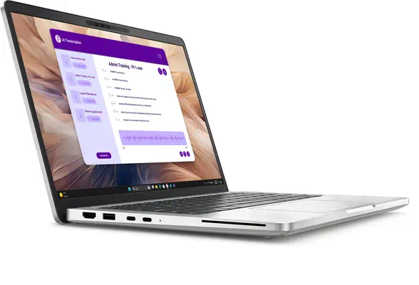DELL Pro 13 Plus PB13250 Intel Core Ultra 7 266V Ordinateur portable 33,8 cm (13.3") Full HD+ 16 Go  - Dell - PC Portable - visuel 2
