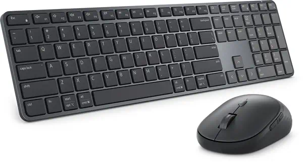 DELL Pro 7 Slim KM726 clavier Souris incluse maison/bureau RF sans fil + Bluetooth QWERTY US Interna - Dell - visuel 1