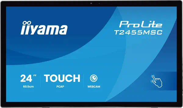 iiyama T2455MSC-B2 Panneau de commande tactile 60,5 cm (23.8") 1920 x 1080 pixels - Ecran Ordinateur - visuel 2