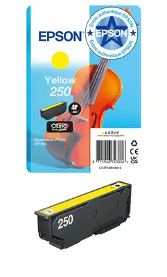 Epson Encre jaune Claria Photo HD 250 Violon - Cartouches d'encre - visuel 1